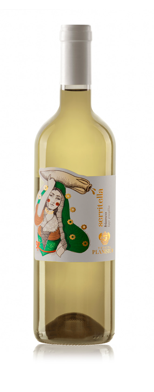 Serritella White Wine from Uve Fiano Tenuta Planisium